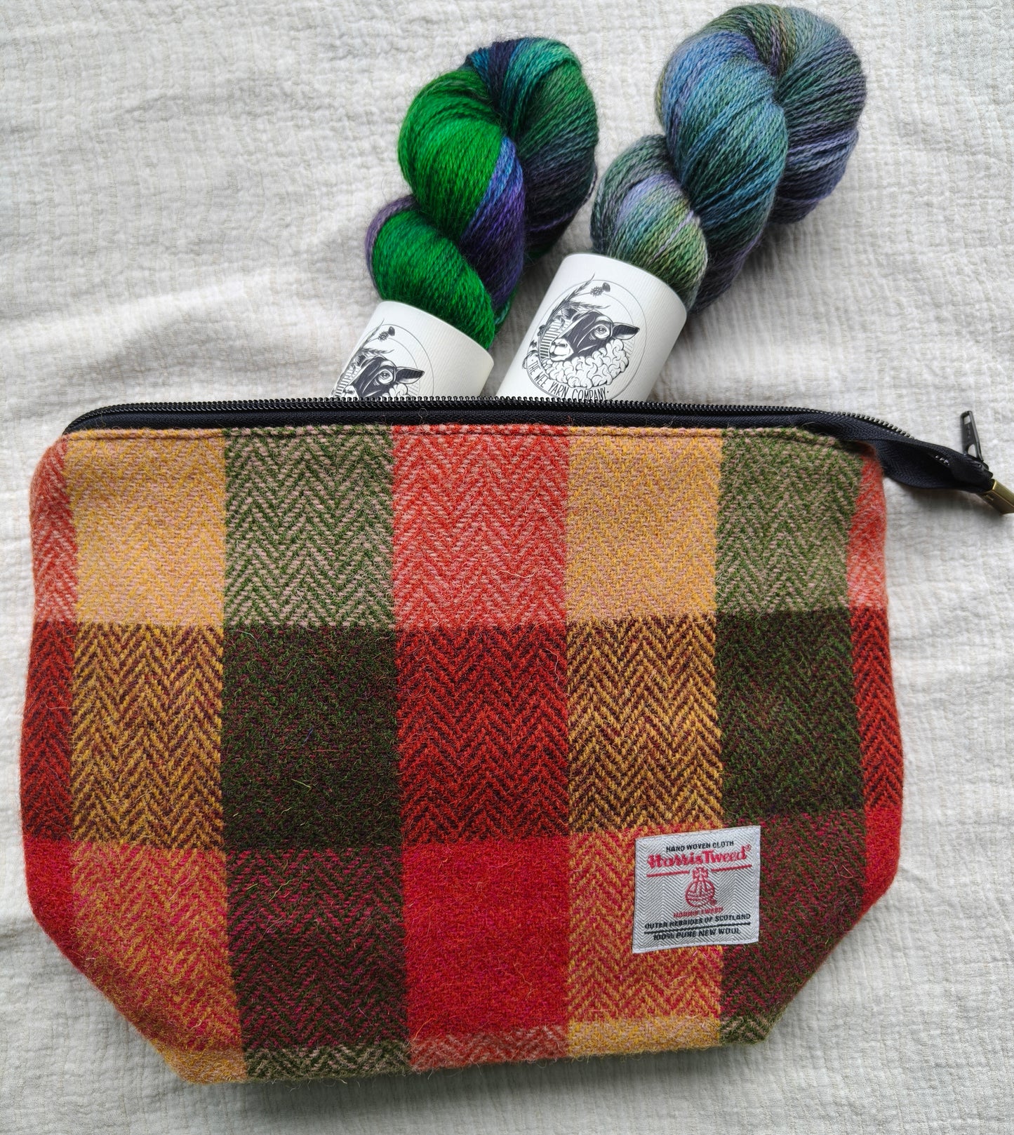 Harris Tweed Project Bags