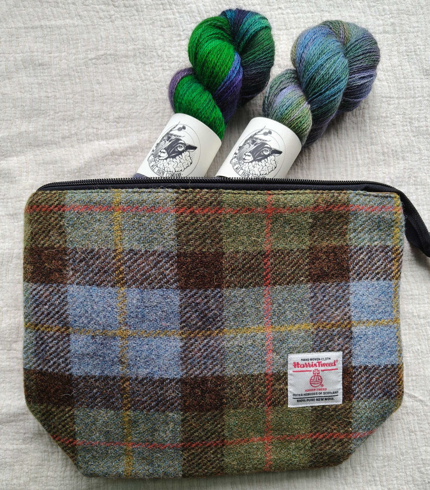 Harris Tweed Project Bags