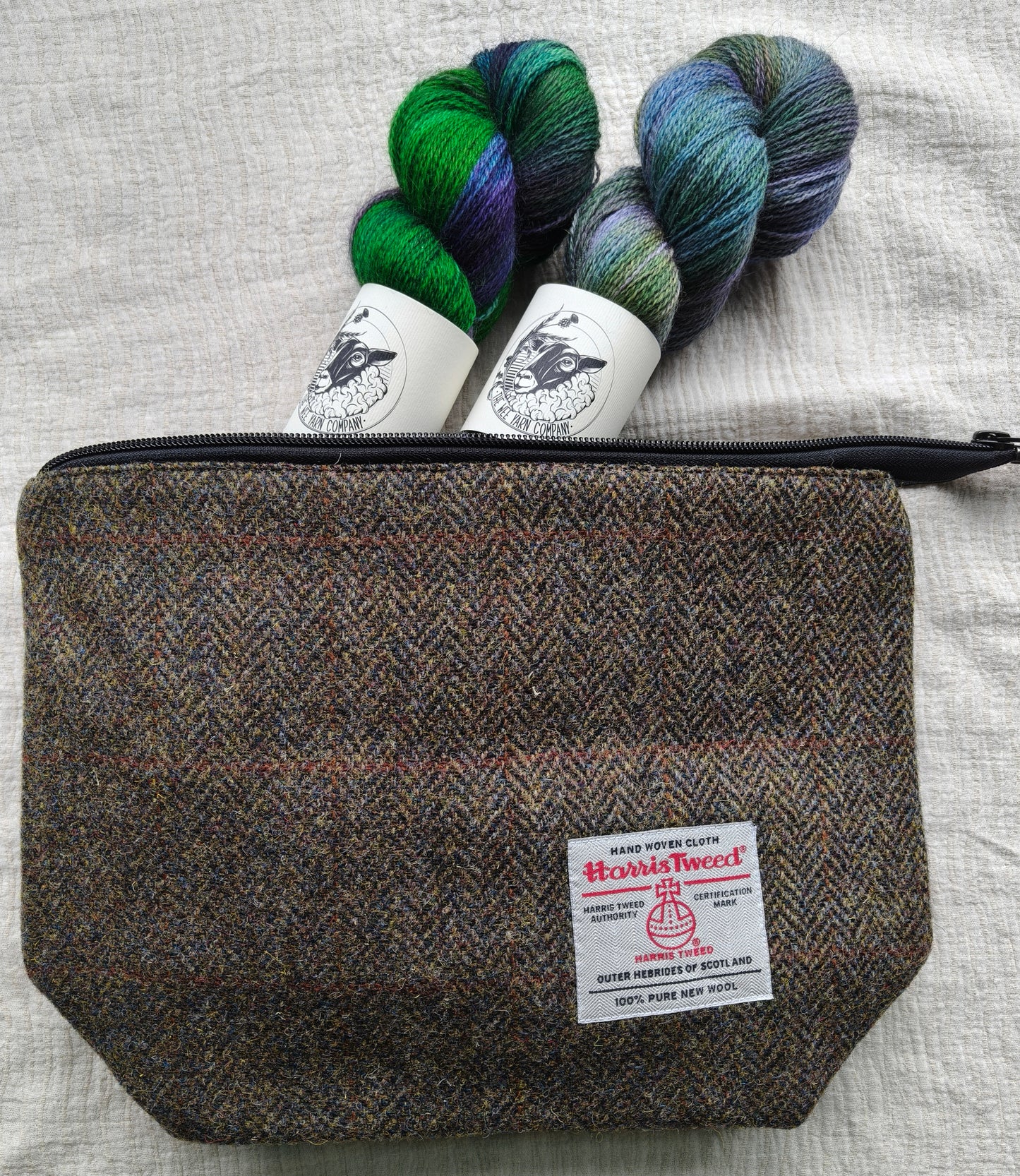 Harris Tweed Project Bags