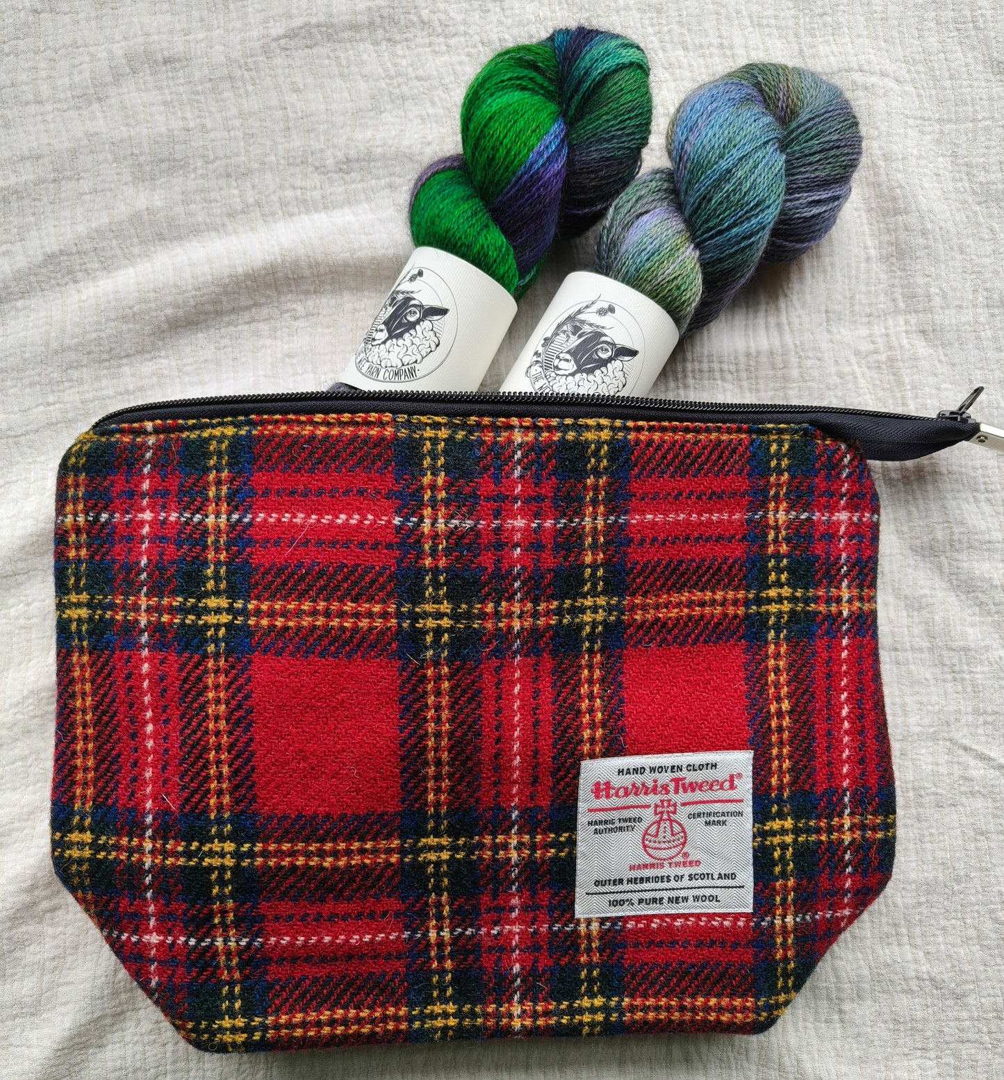 Harris Tweed Project Bags