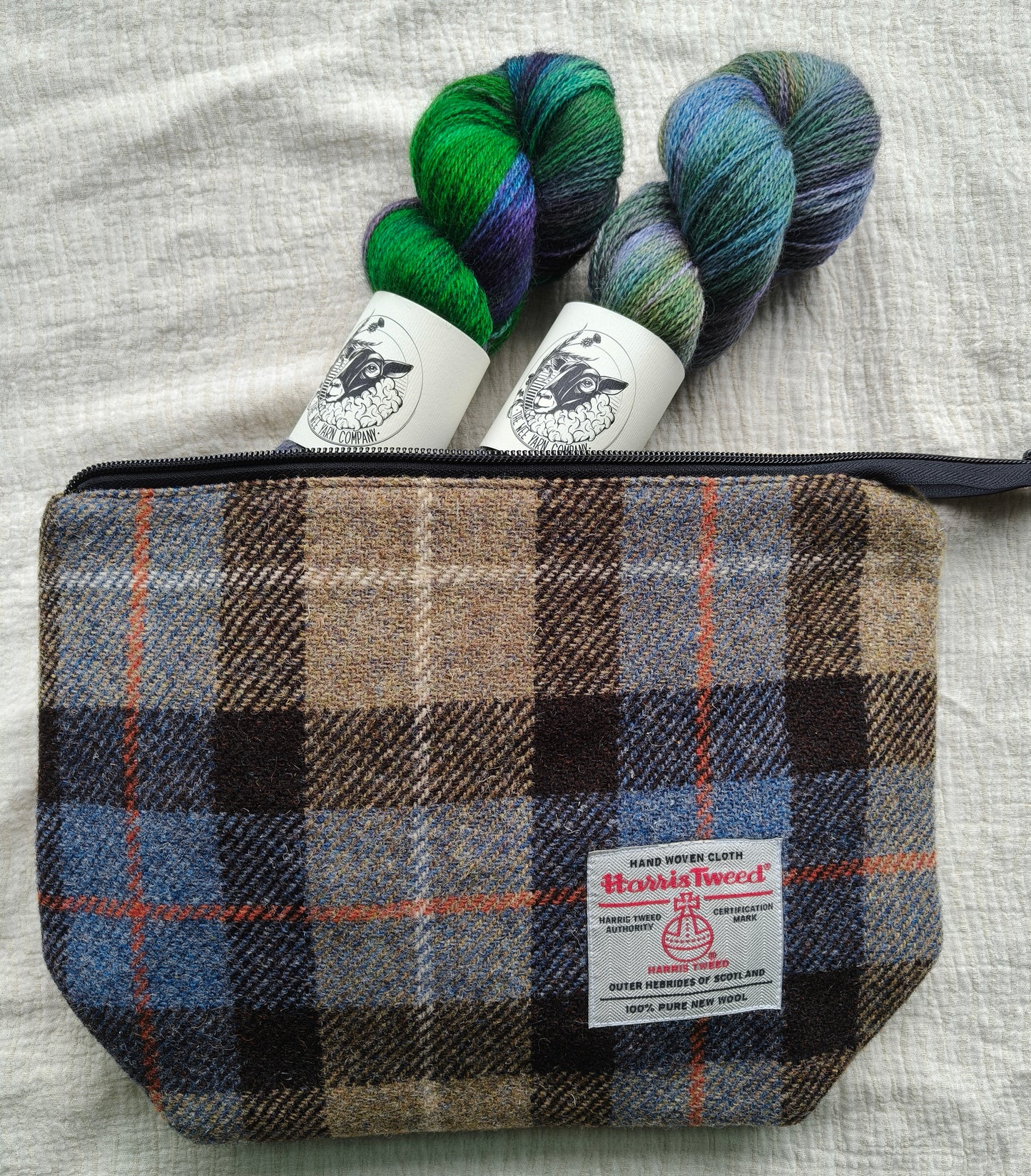 Harris Tweed Project Bags