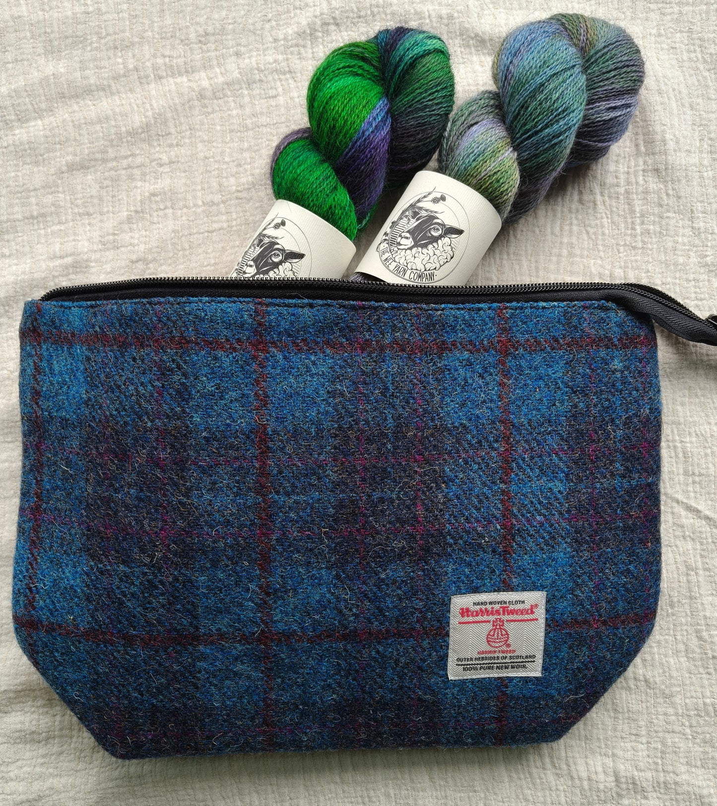 Harris Tweed Project Bags