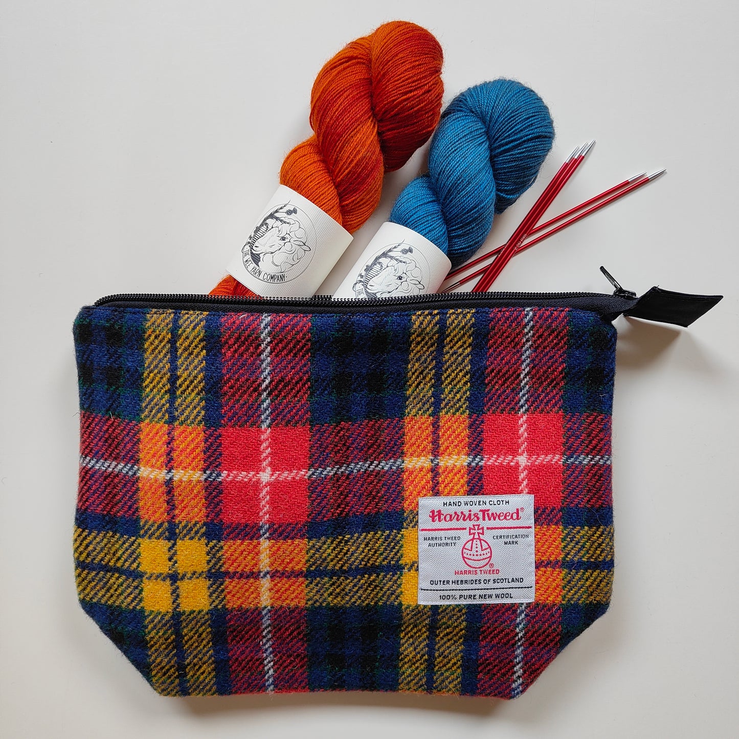 Harris Tweed Project Bags