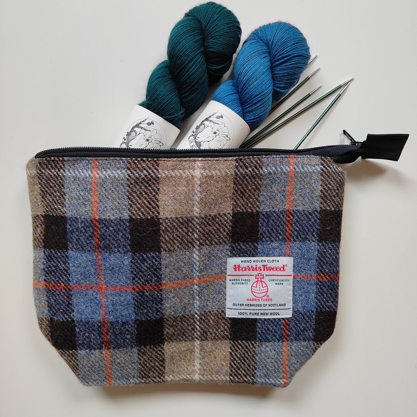 Harris Tweed Project Bags