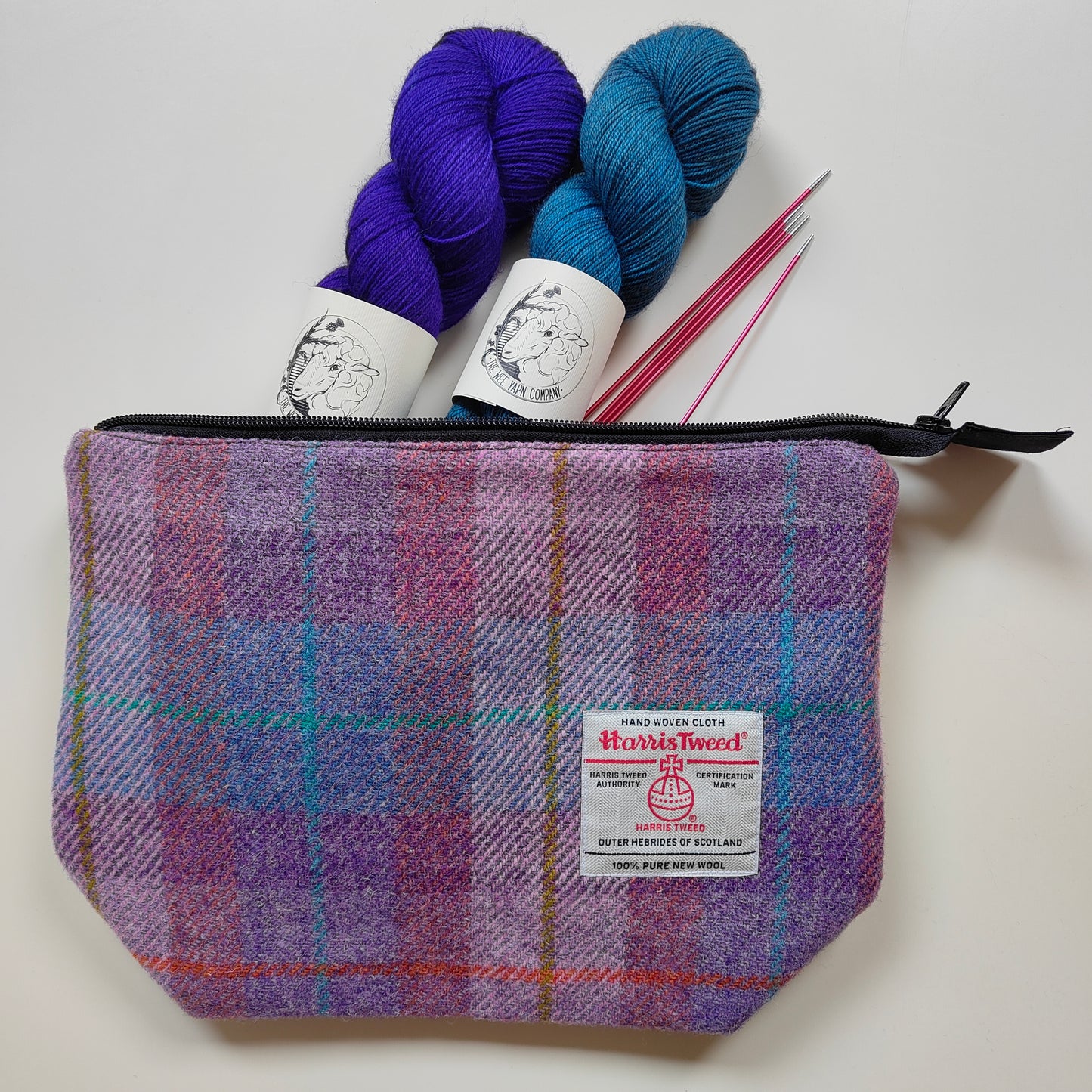 Harris Tweed Project Bags