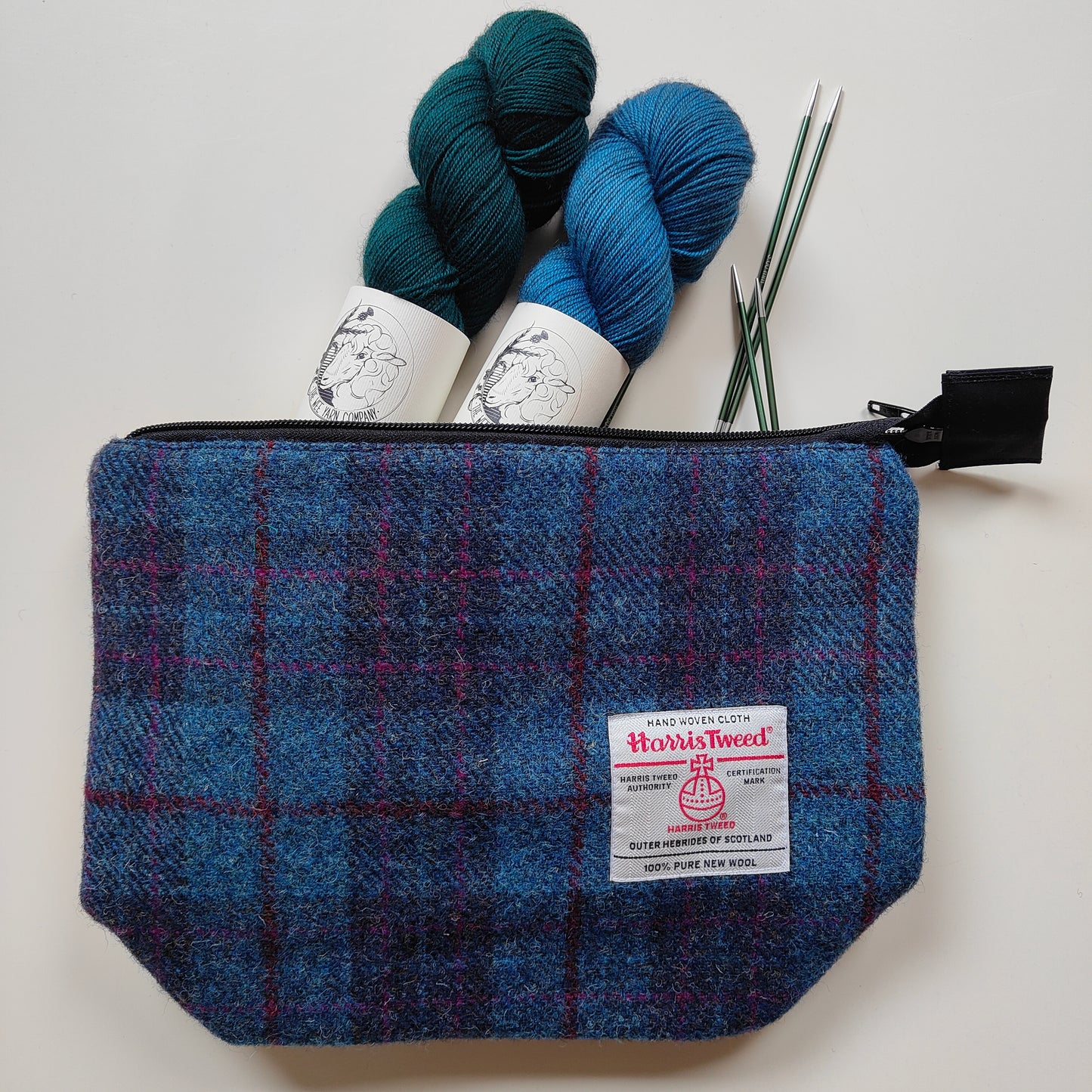 Harris Tweed Project Bags