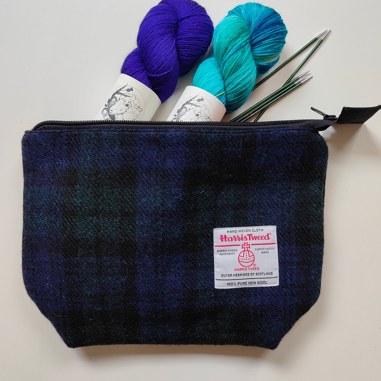 Harris Tweed Project Bags