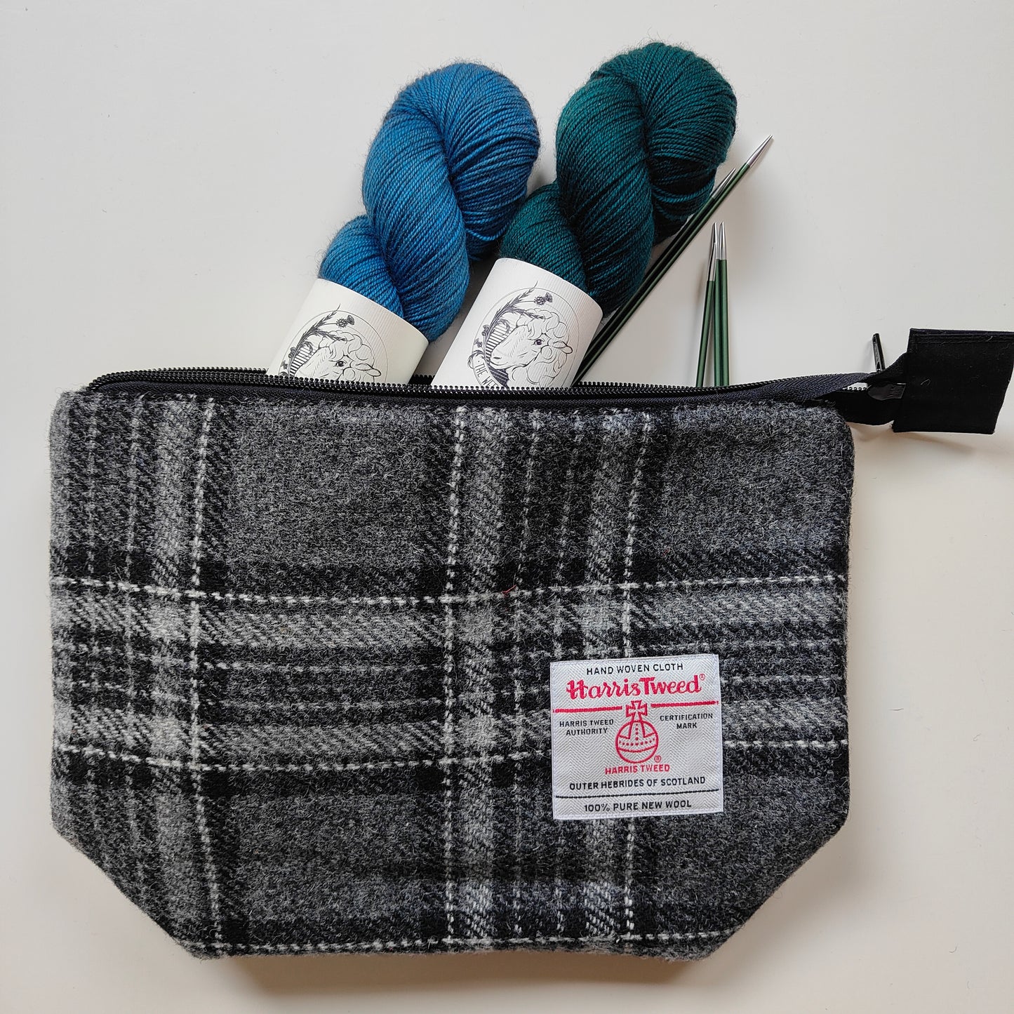 Harris Tweed Project Bags