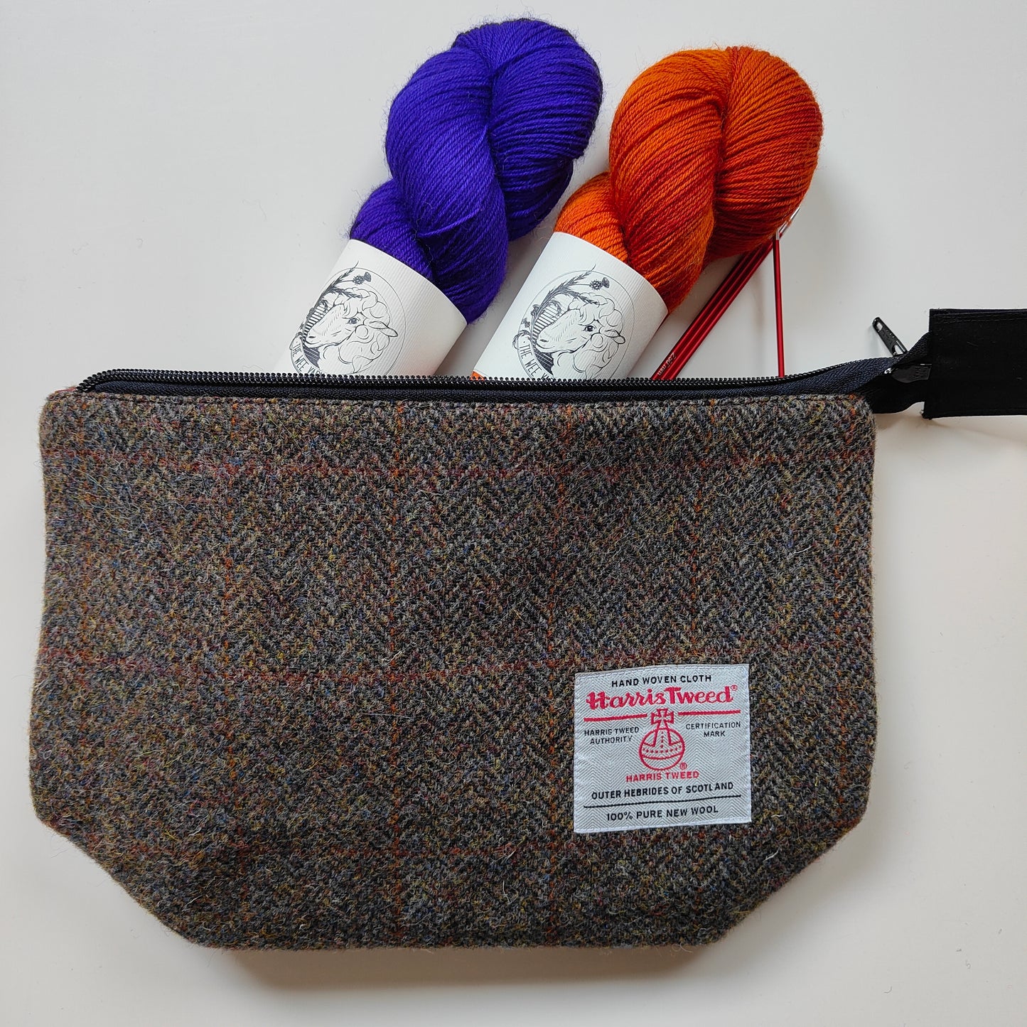 Harris Tweed Project Bags