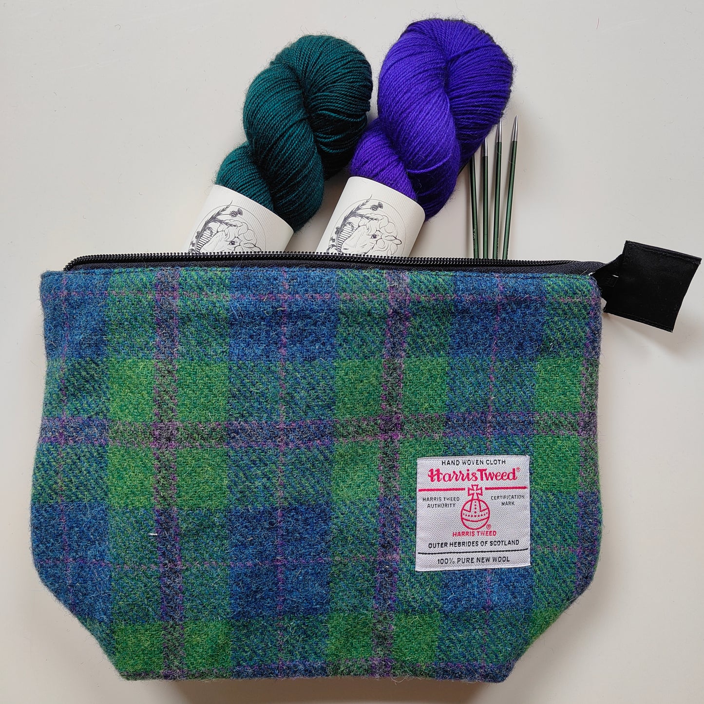 Harris Tweed Project Bags