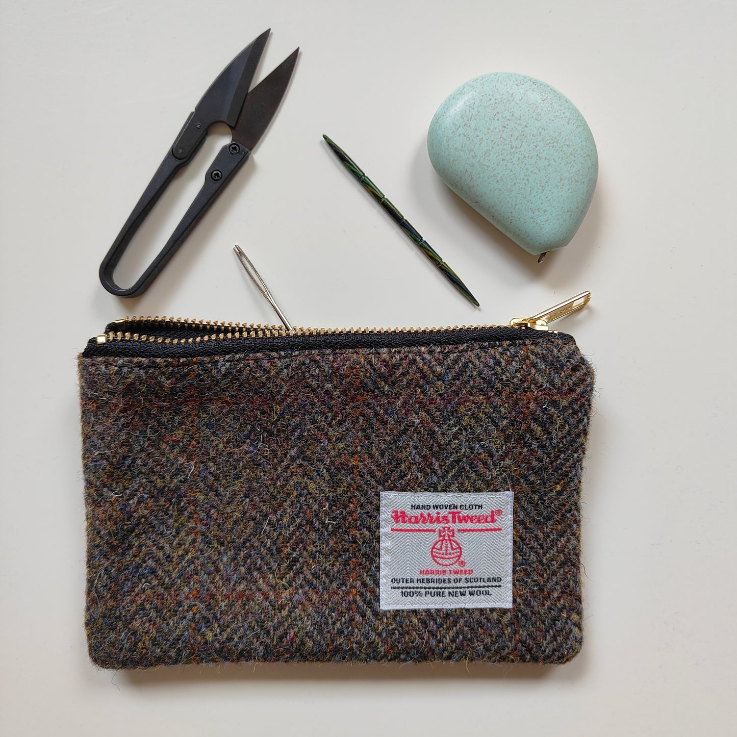 Harris Tweed Notion Pouches