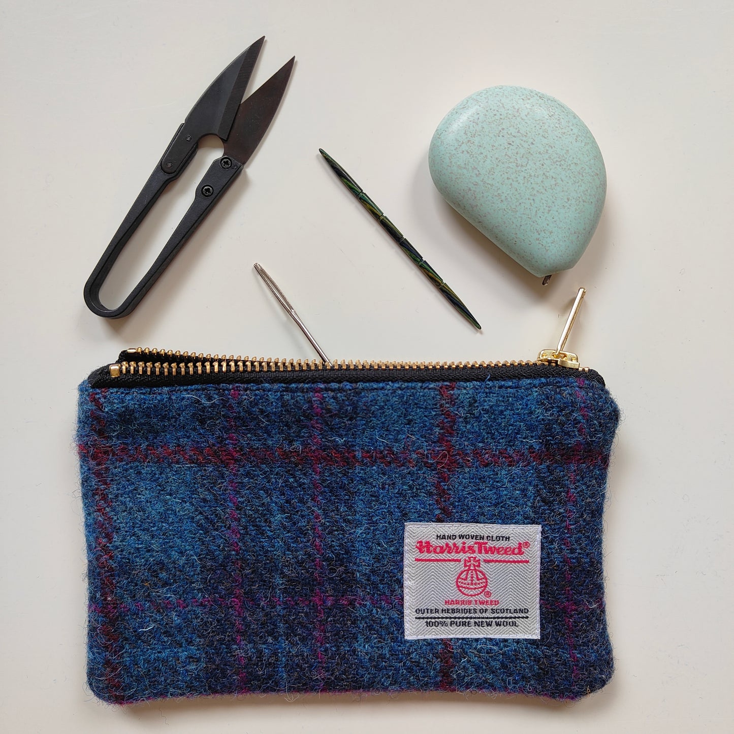 Harris Tweed Notion Pouches