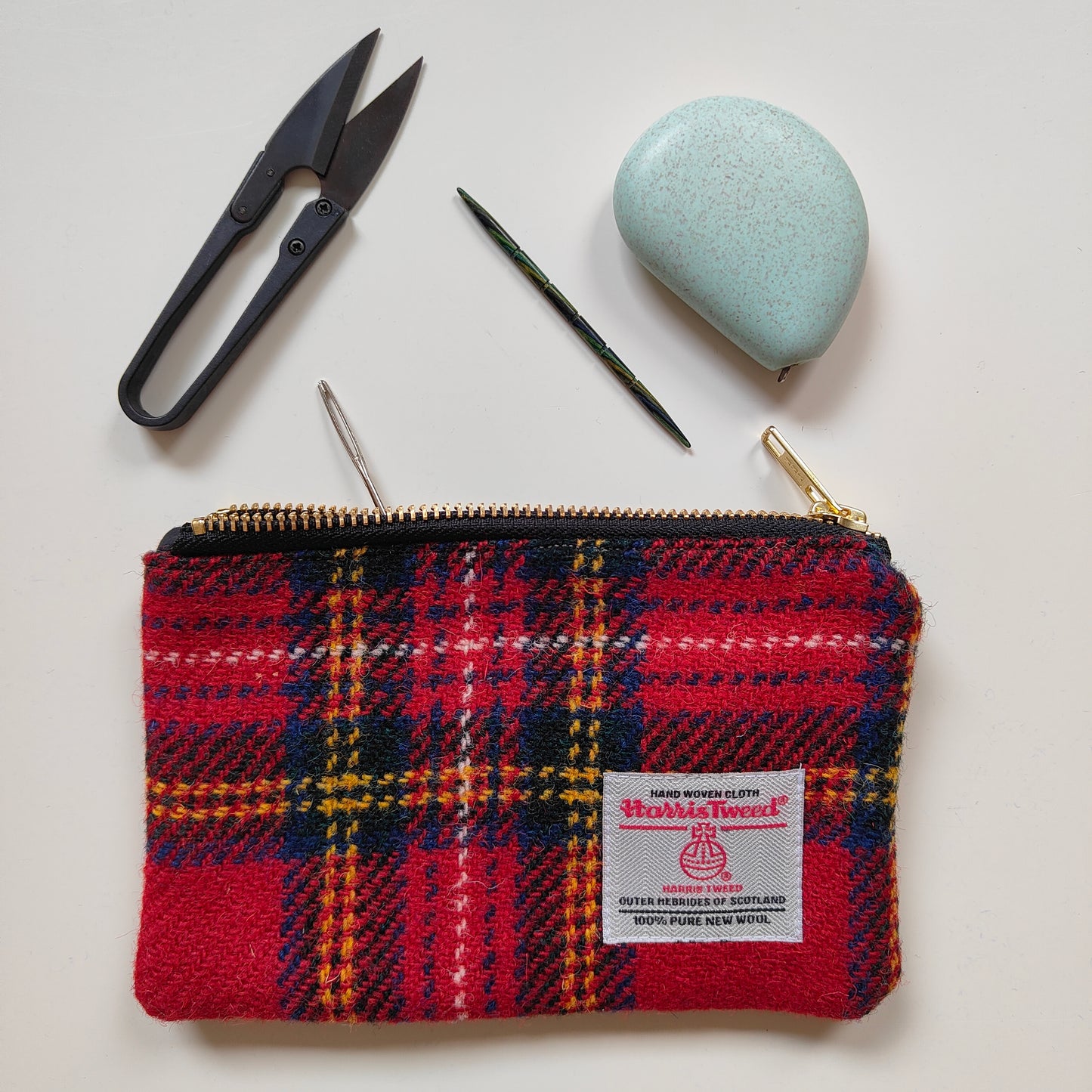 Harris Tweed Notion Pouches