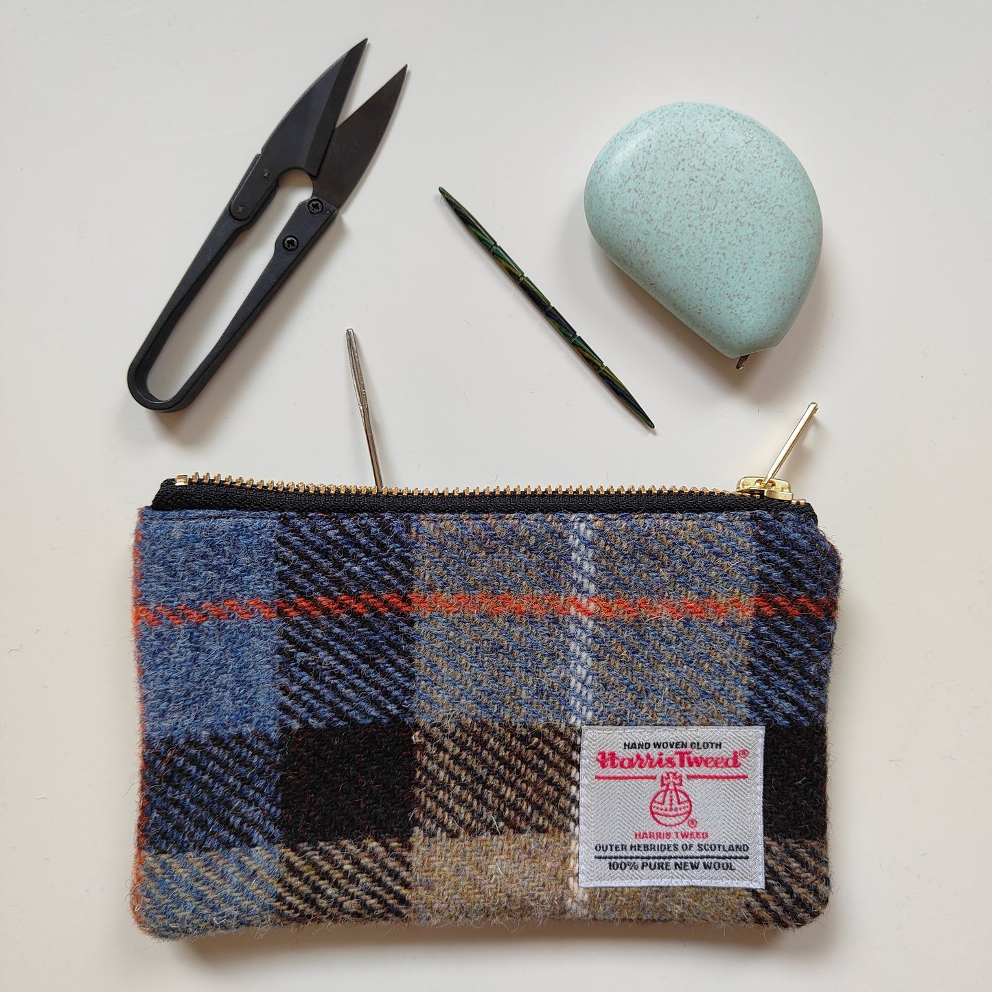 Harris Tweed Notion Pouches