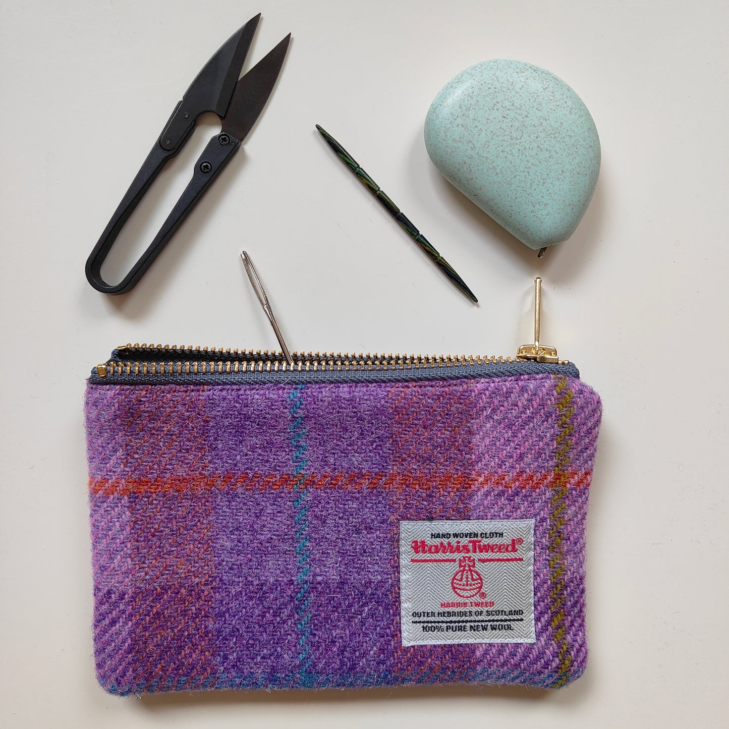 Harris Tweed Notion Pouches