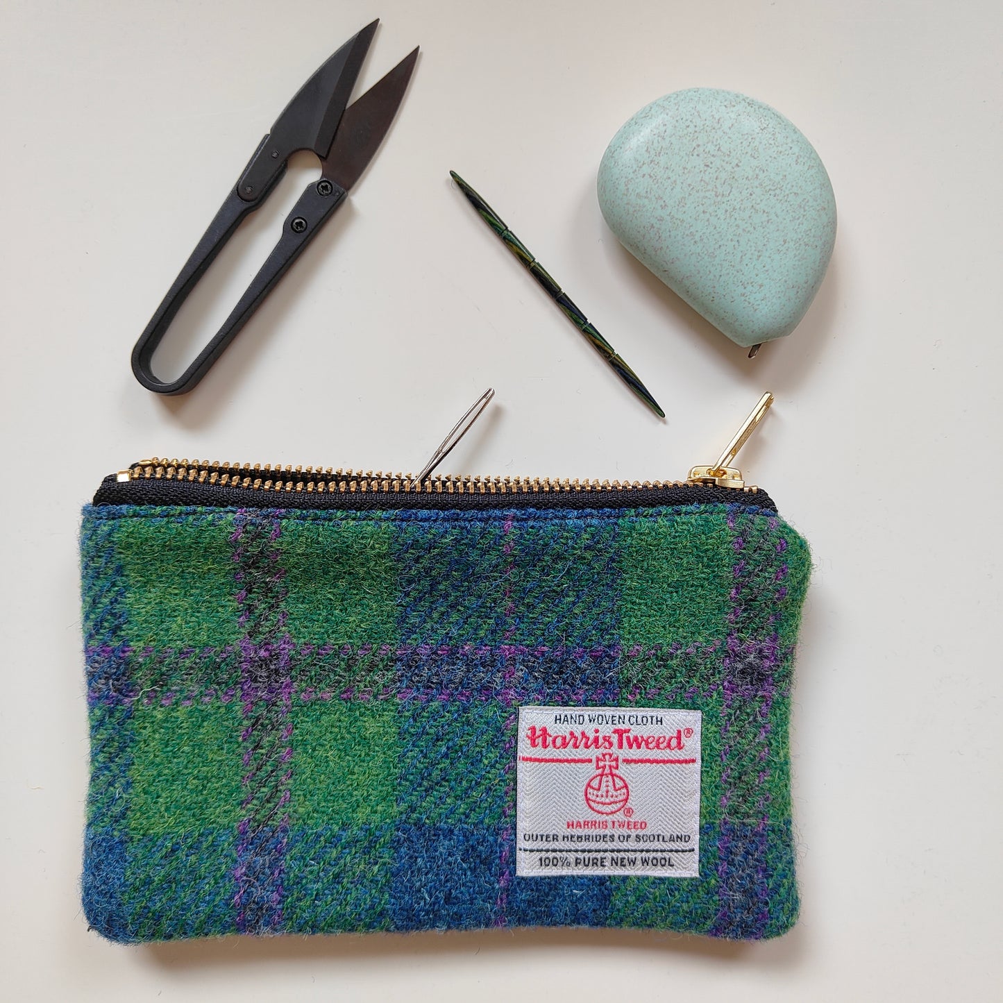 Harris Tweed Notion Pouches