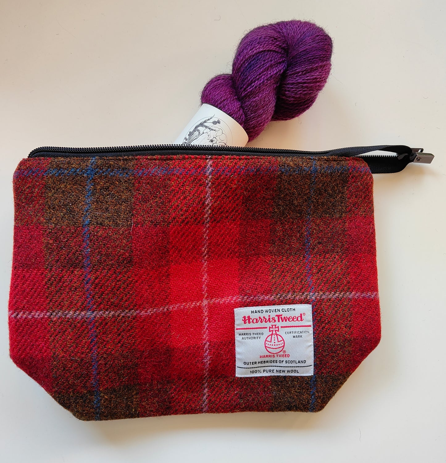 Harris Tweed Project Bags