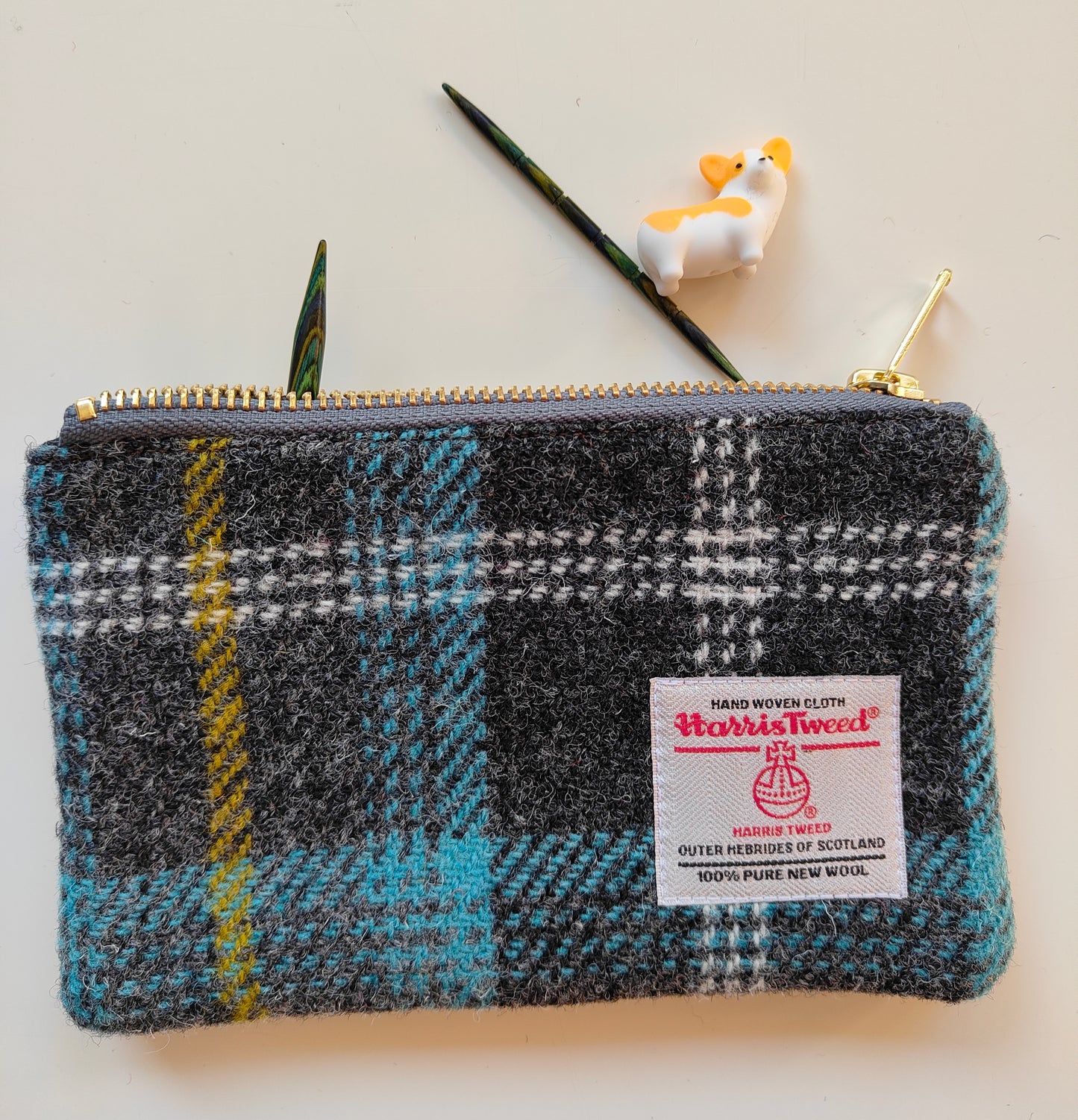 Harris Tweed Notion Pouches