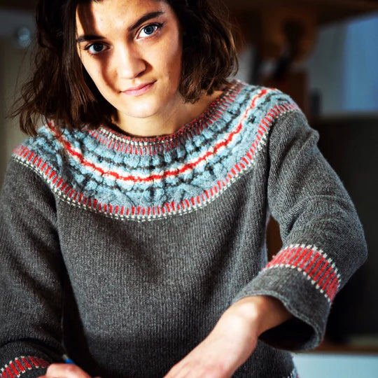 Pattern, Di Gilpin: Geo Yoked Fair Isle Sweater