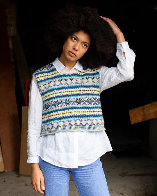 Pattern, Di Gilpin: Lyra Fair Isle Slipover