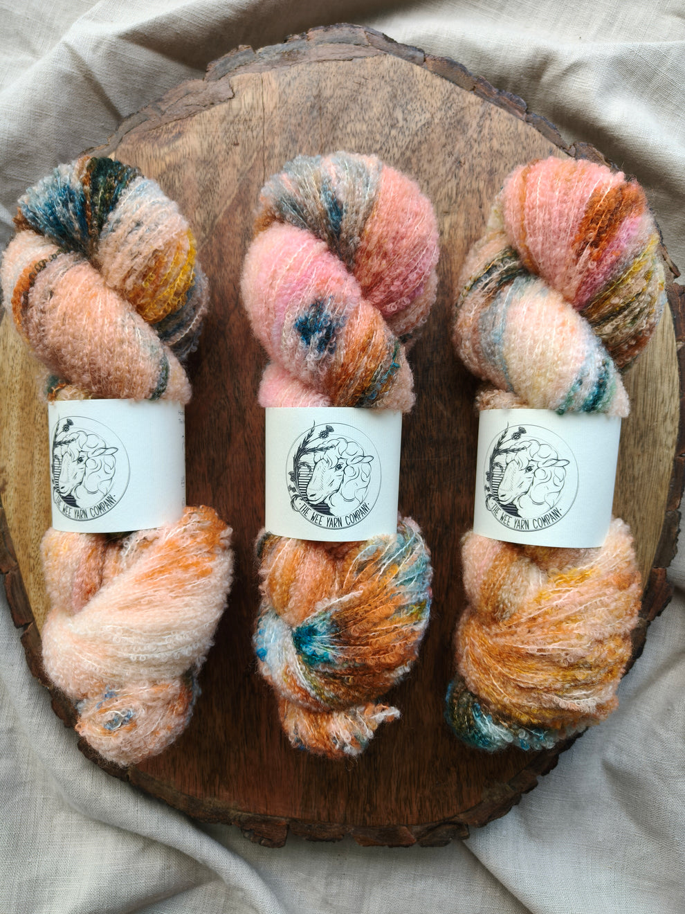 Princess Peach - Hyacinth Bouclé – The Wee Yarn Company