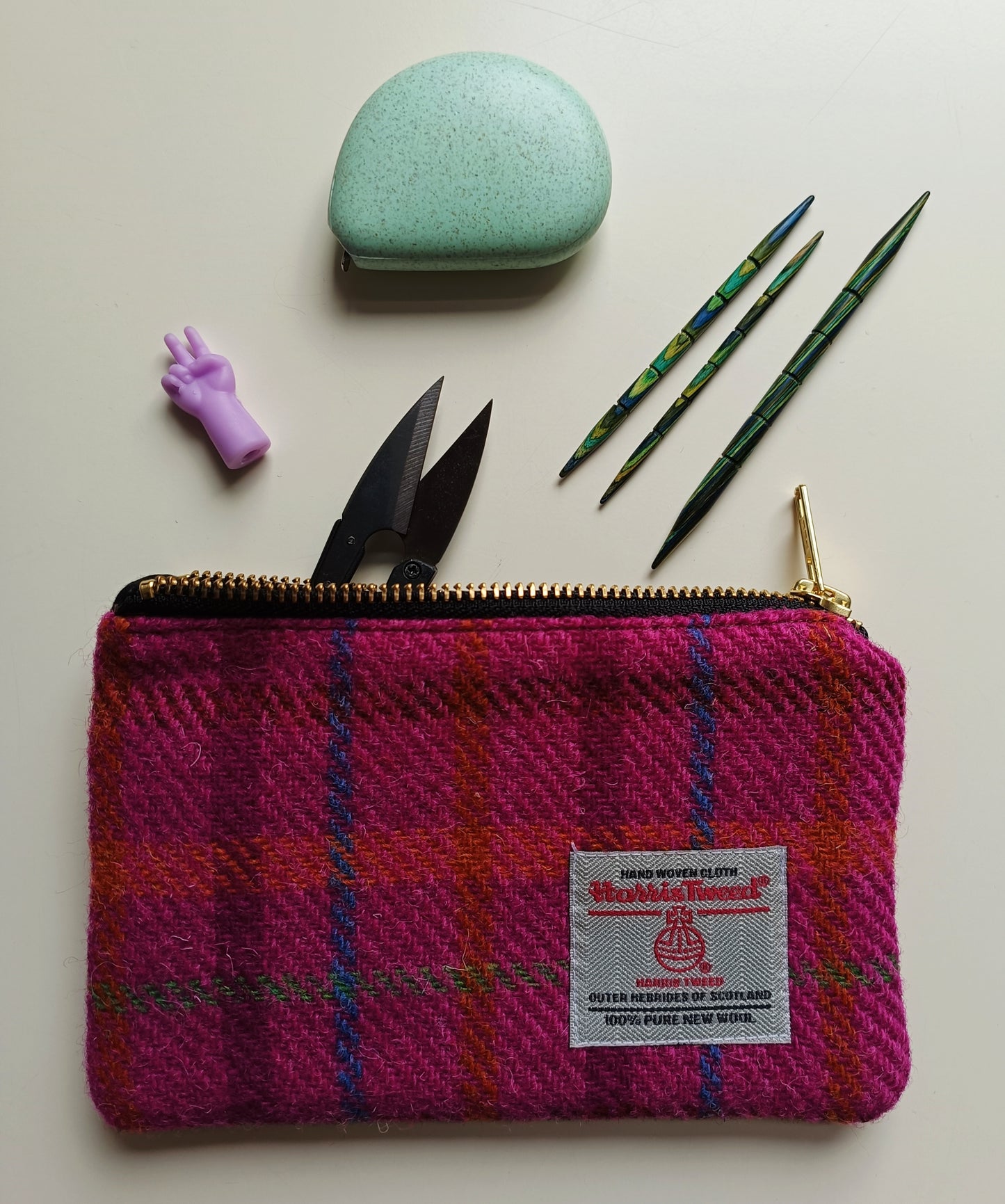 Harris Tweed Notion Pouches