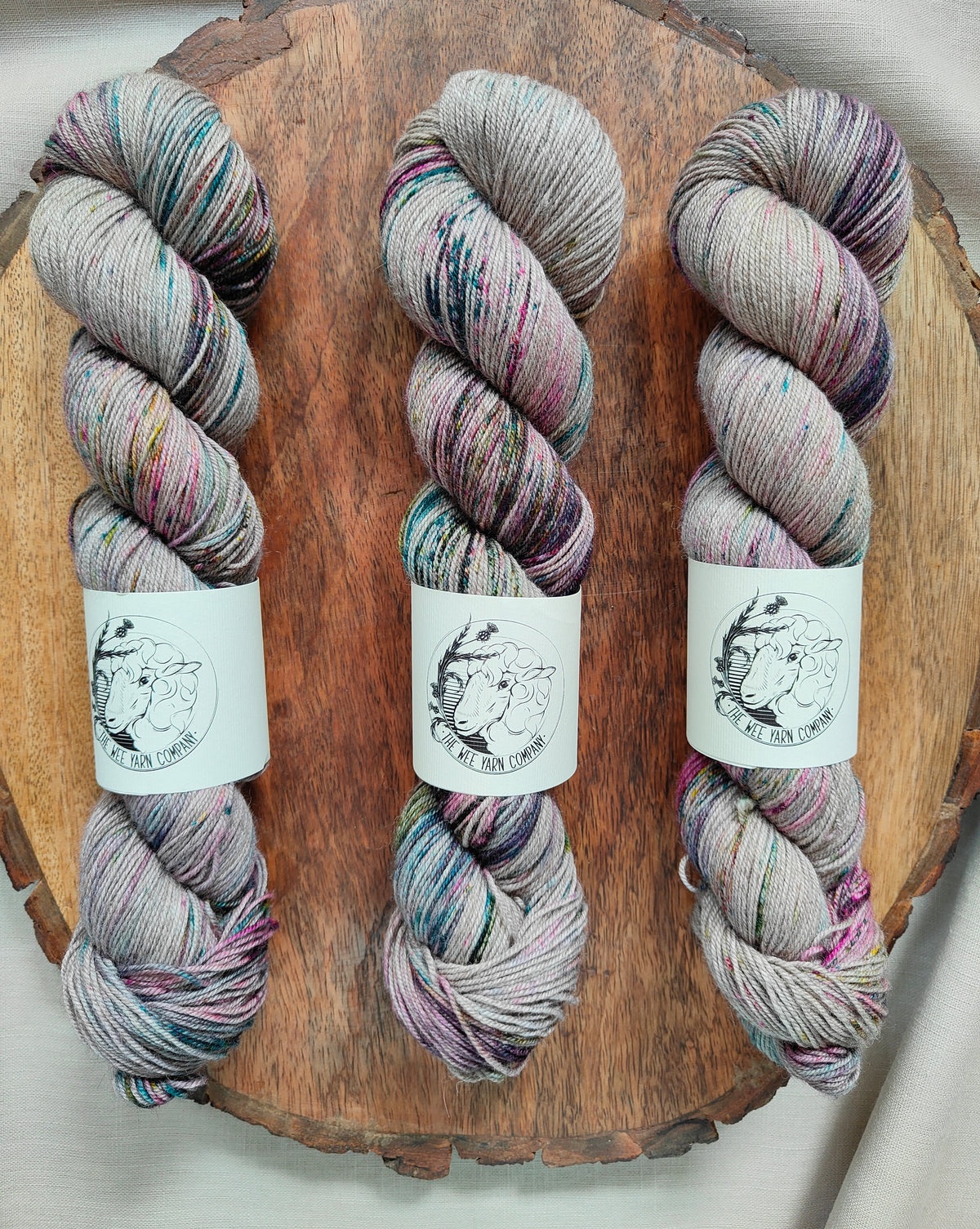 Yaldi Ripoff Thistles - Yaldi Yak Sock – The Wee Yarn Company