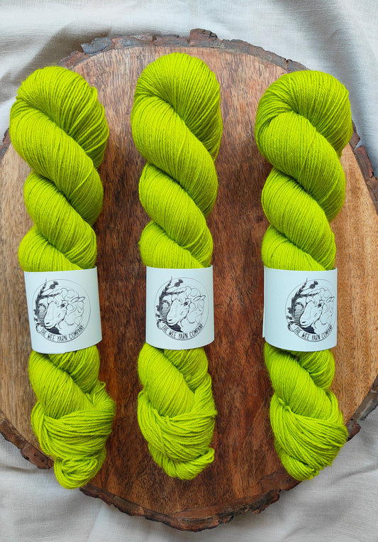 Lime, I guess? - Bonnie BFL Sock