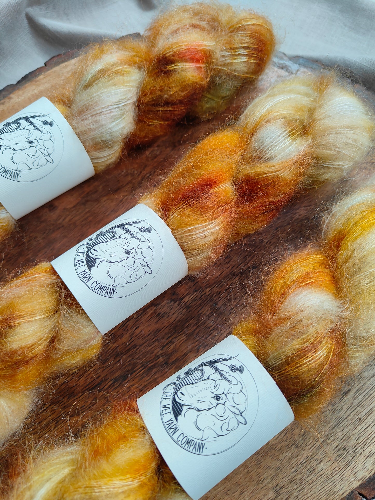 Tiger's Eye - Coorie In Silk Mohair