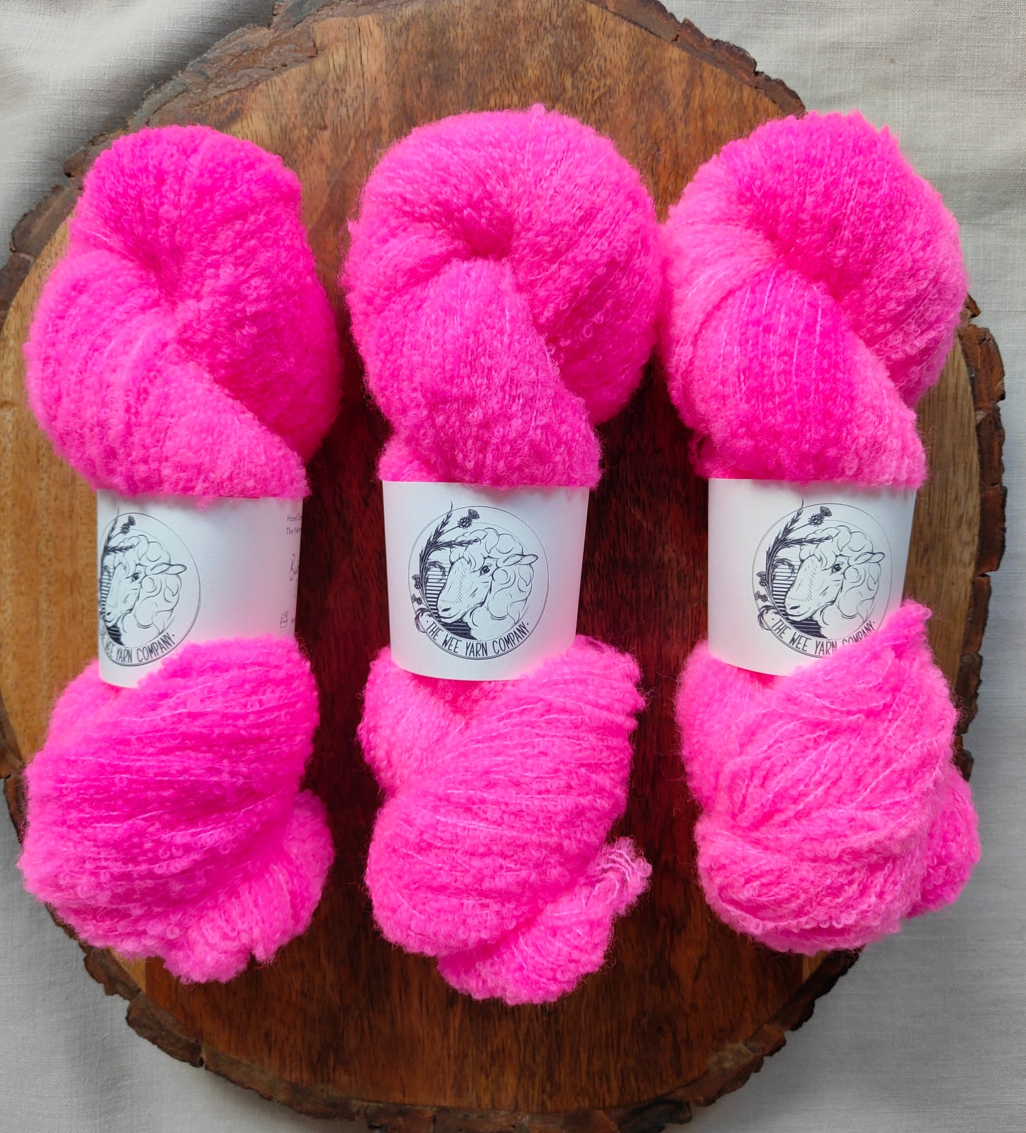 Bubblecum Pink - Hyacinth Bouclé