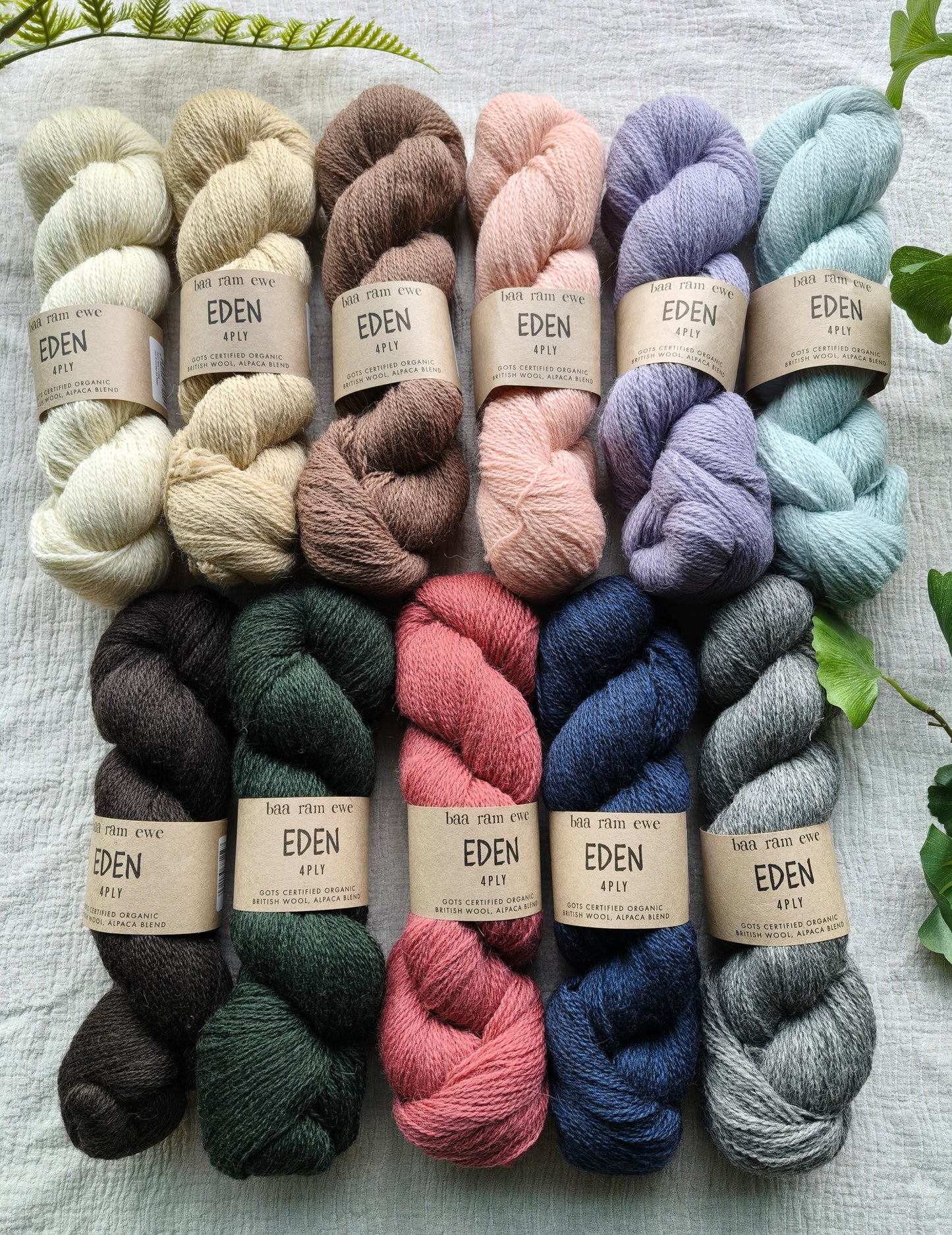 Eden 4ply (fingering weight) - Baa Ram Ewe