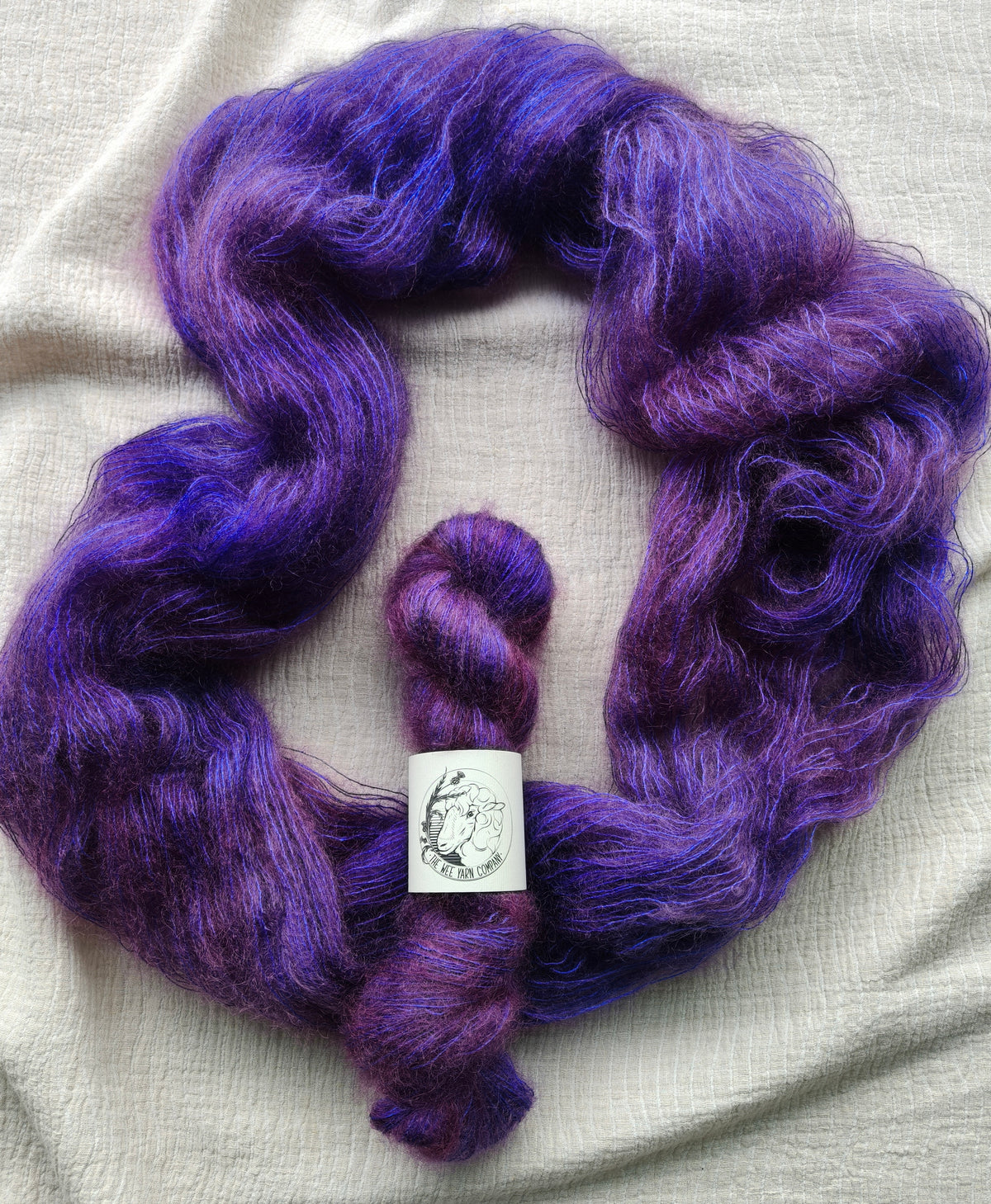 Planet of the Grapes - Silk Mohair