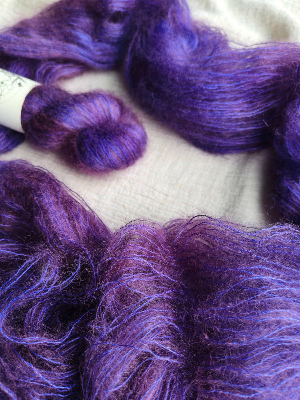 Planet of the Grapes - Silk Mohair