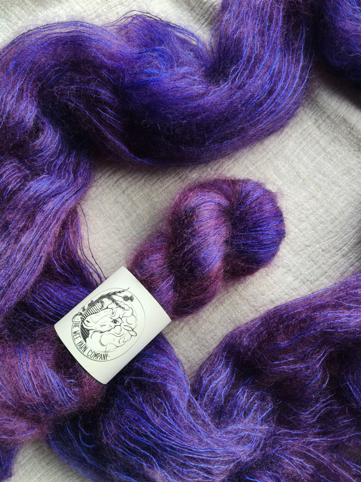 Planet of the Grapes - Silk Mohair