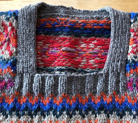 Pattern, Di Gilpin: Lyra Fair Isle Slipover