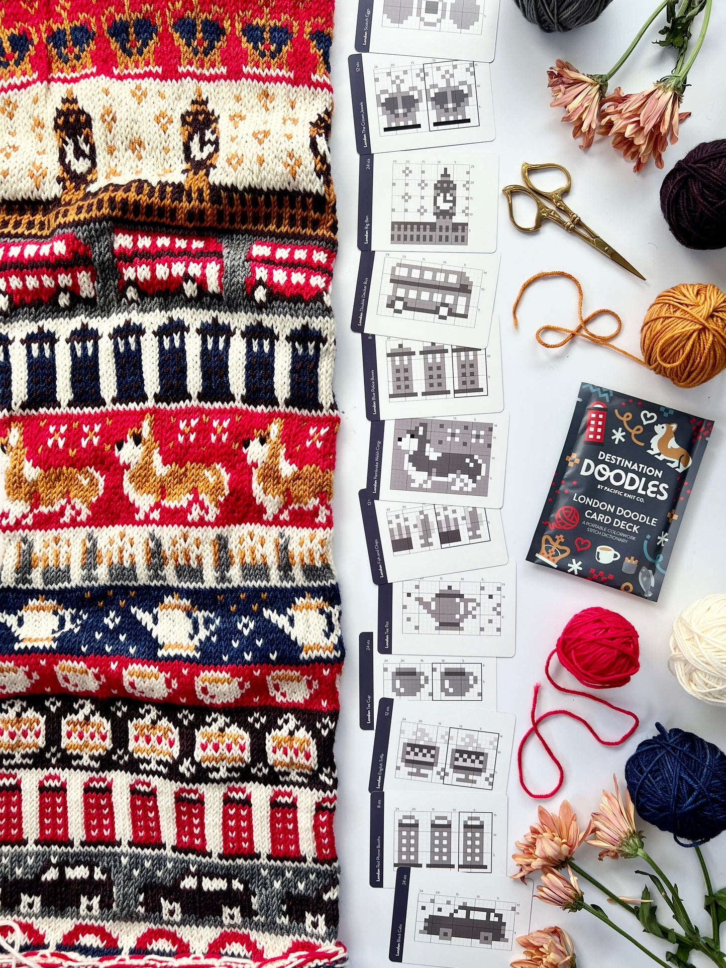 London Destination Doodle Deck - Pacific Knit Co.