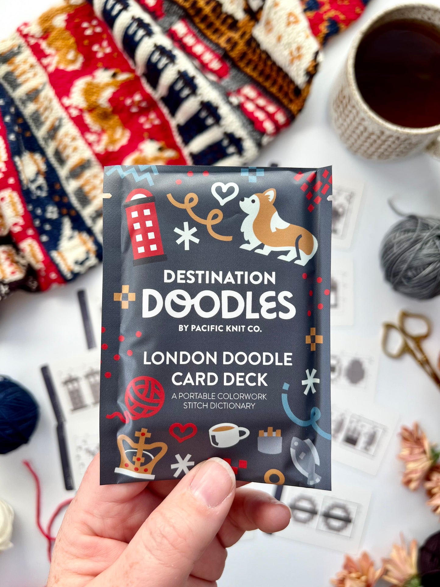 London Destination Doodle Deck - Pacific Knit Co.