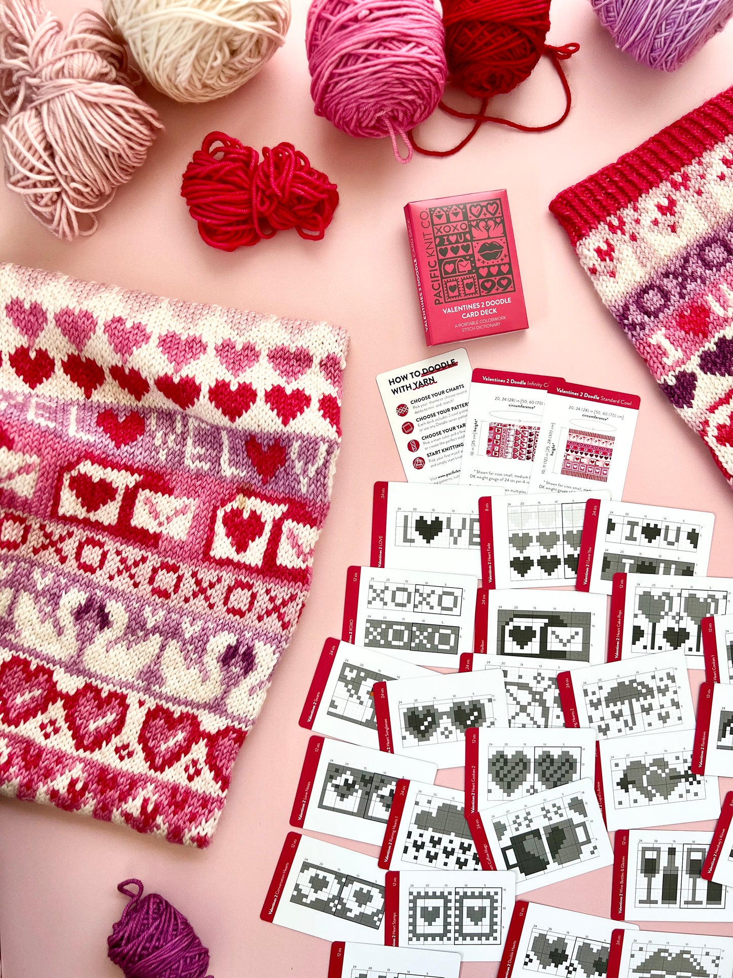 Valentines Doodle Deck - Pacific Knit Co.
