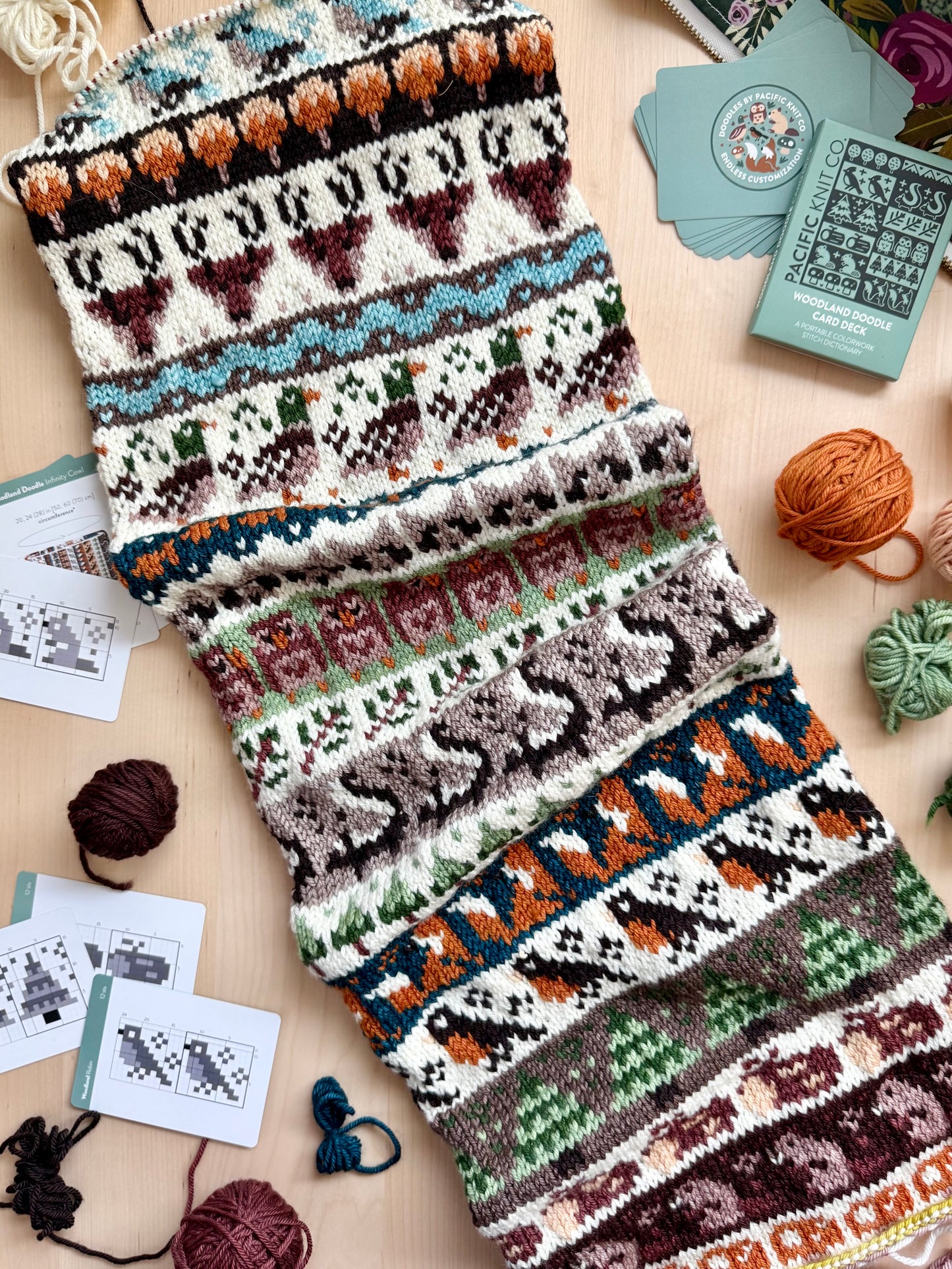 Woodland Doodle Deck - Pacific Knit Co.