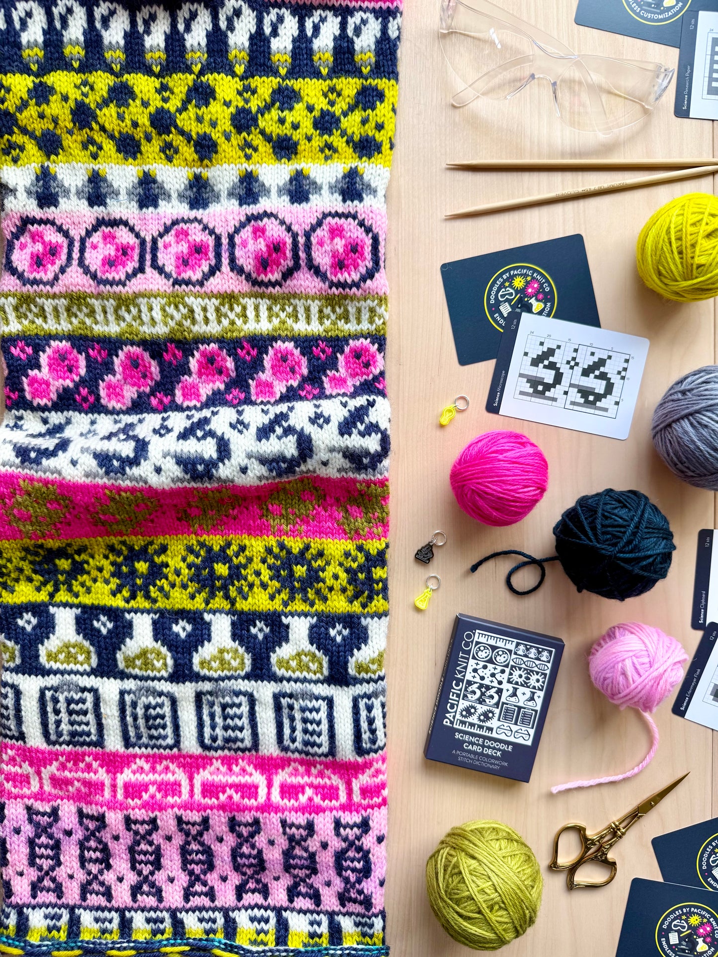 Science Doodle Deck - Pacific Knit Co.