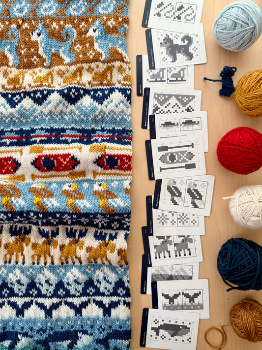 Alaska Destination Doodle Deck - Pacific Knit Co.