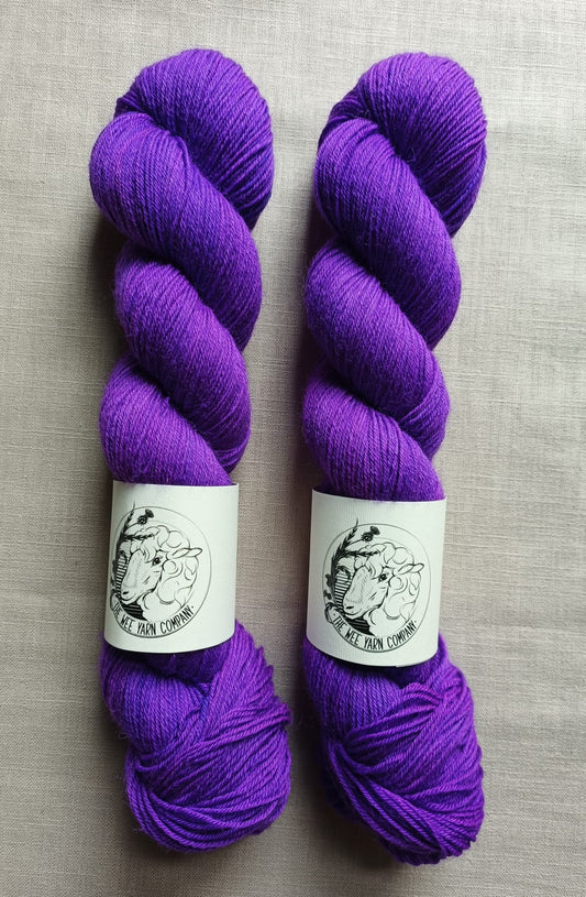 The Purple - Bonnie BFL Sock
