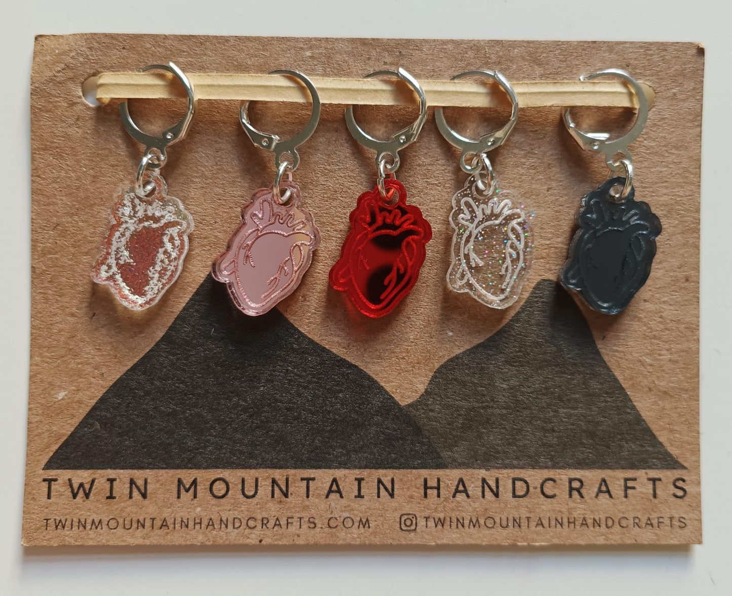 Twin Mountain Handcrafts Stitch Markers Set