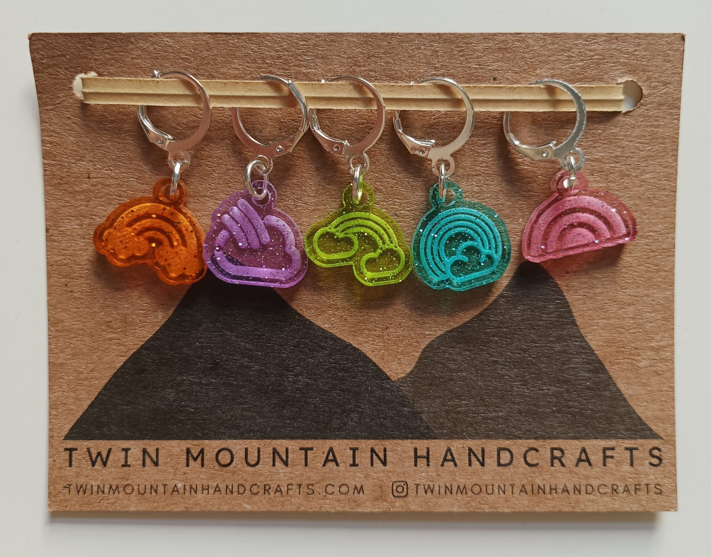 Twin Mountain Handcrafts Stitch Markers Set
