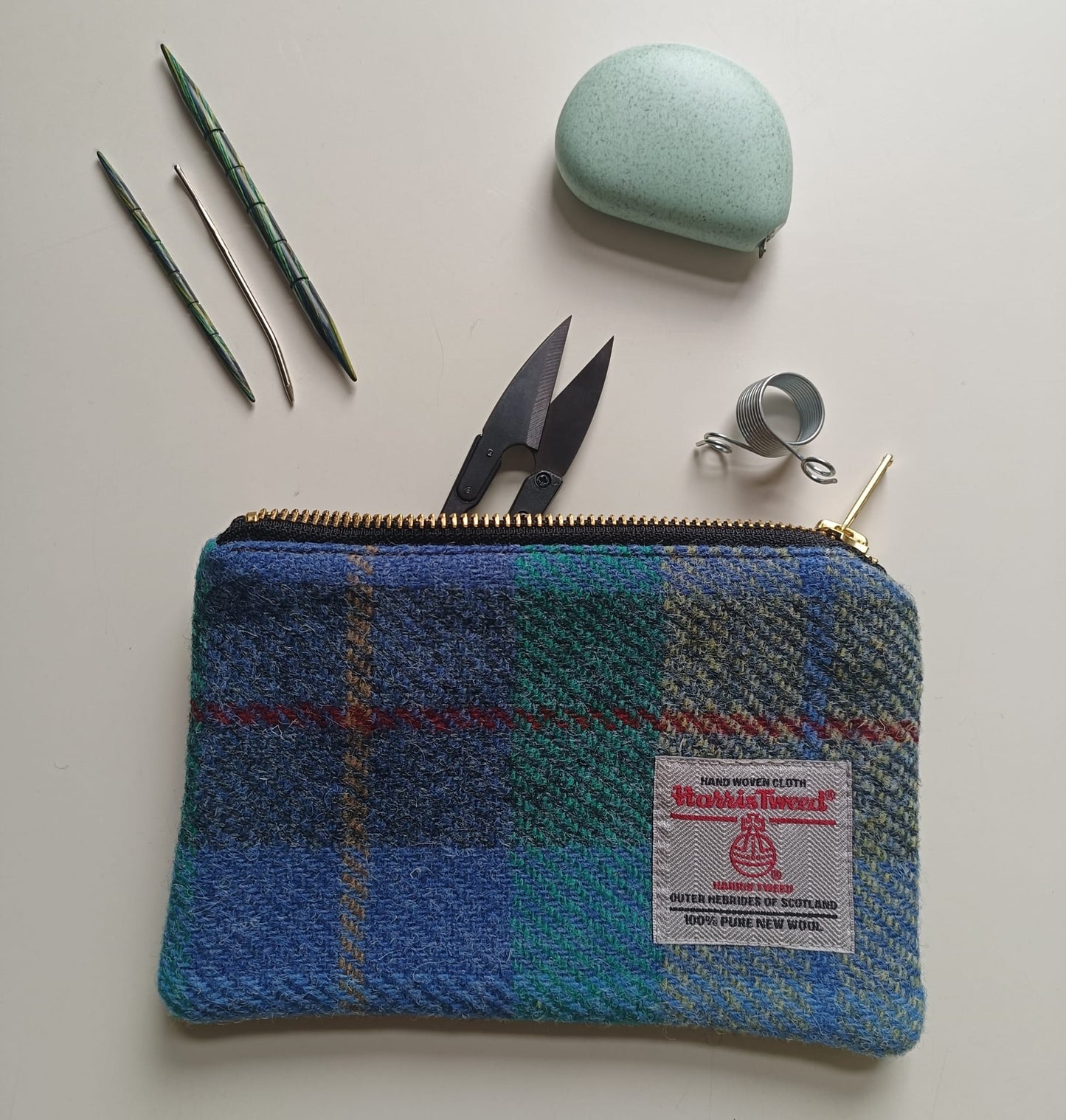 Harris Tweed Notion Pouches