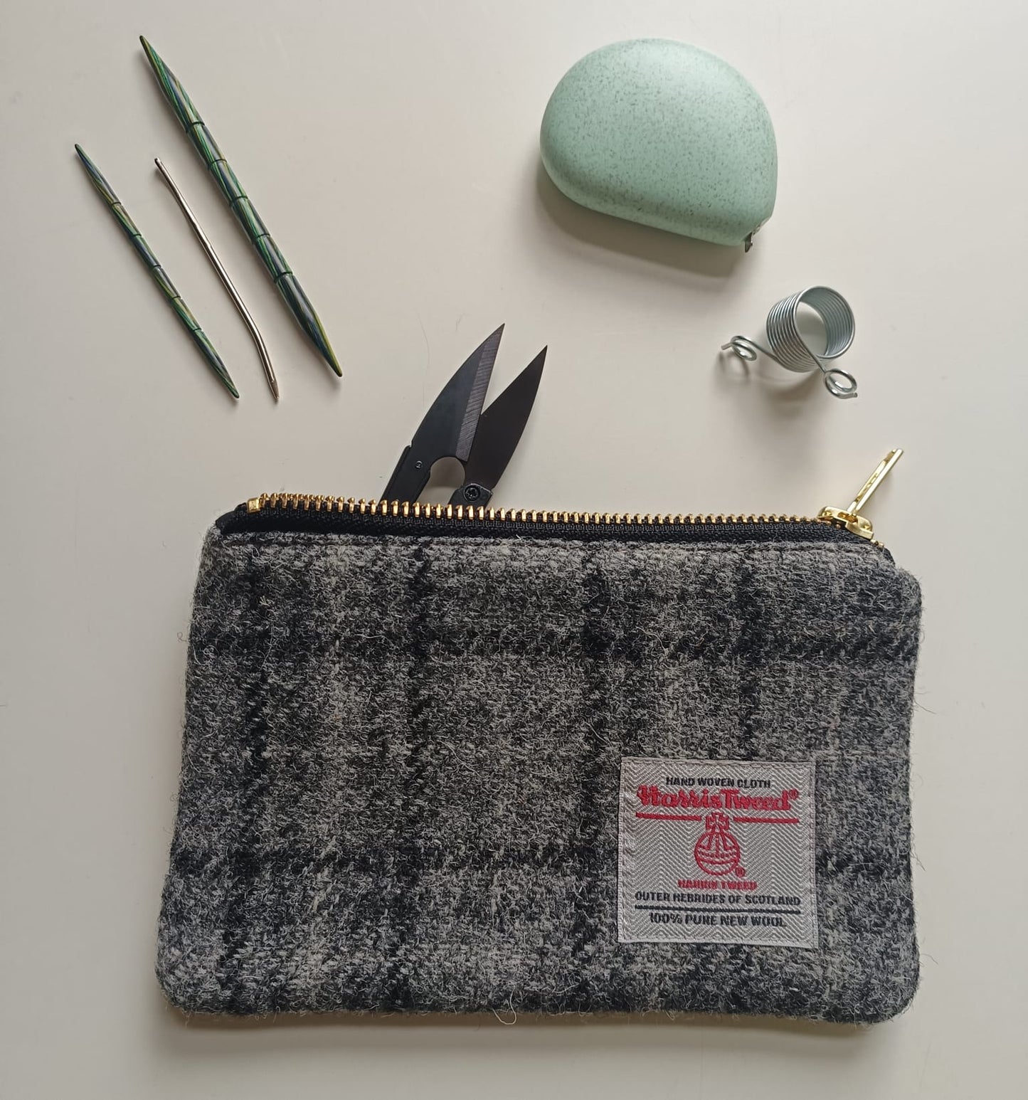 Harris Tweed Notion Pouches