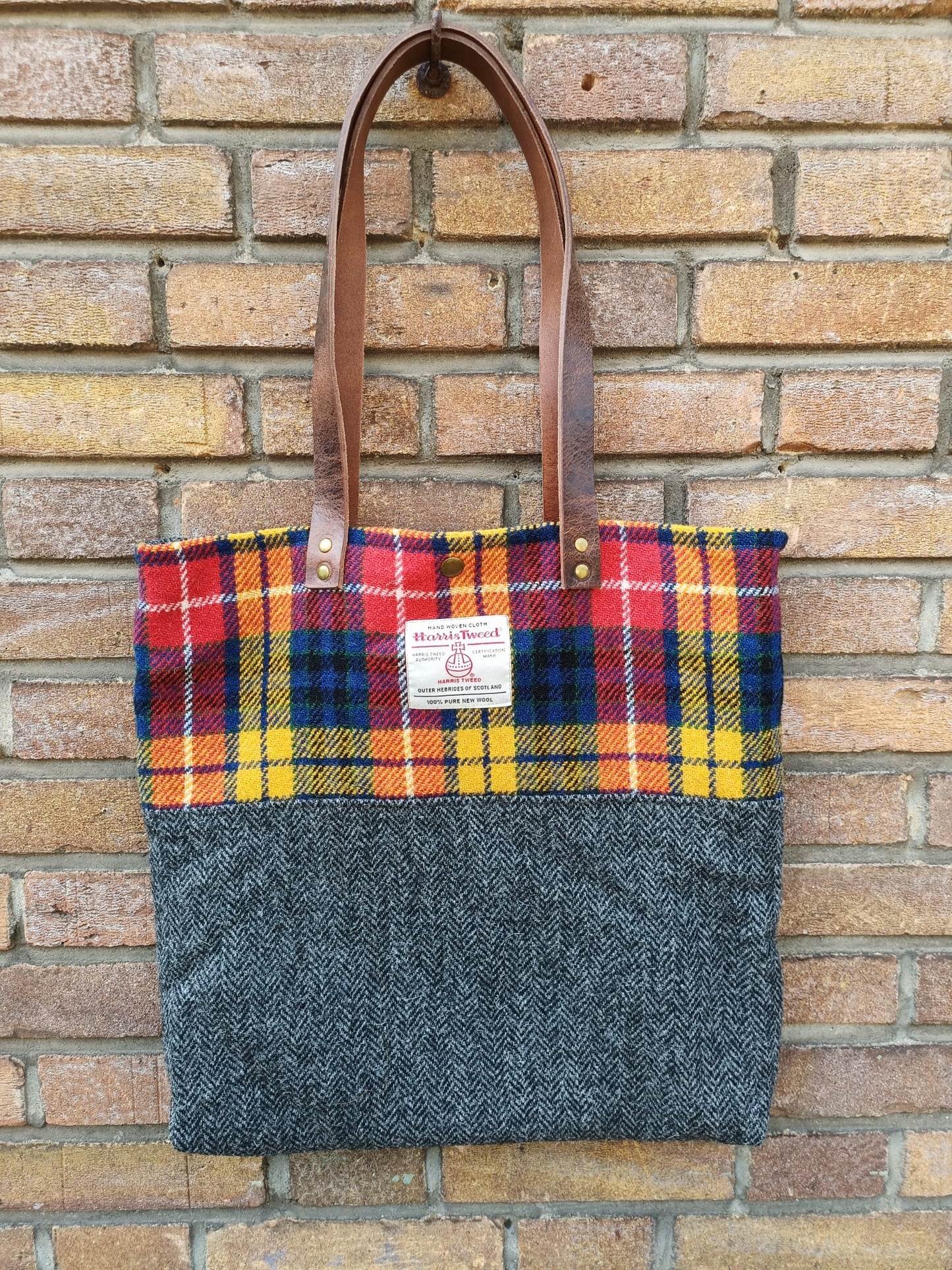 Harris Tweed Large Project Tote